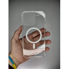 Накладка Monblan Magsafe Apple iPhone 14 Pro Max (Прозрачный)