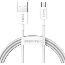 USB-кабель Baseus Superior 2A (1m) (MicroUSB) (Белый) CAMYS-02