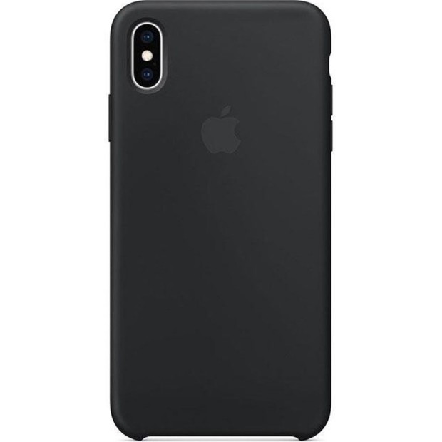 Чехол Silicone Case Apple iPhone X / XS (Black)