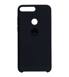 Силиконовый чехол Original Case Huawei Y7 Prime (2018) / Honor 7C Pro (Чёрный)