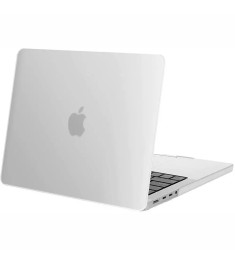 Чехол-накладка пластиковая Case Apple MacBook Pro 16.2" (Прозрачная)