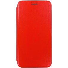 Чехол-книжка Оригинал Samsung J8 (2018) J810 (Красный)