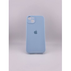 Силикон Original RoundCam Case Apple iPhone 15 Plus (53) Sky Blue