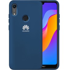 Силикон Original 360 Case Logo Huawei Y6 Pro (2019) / Honor 8A (Темно-синий)