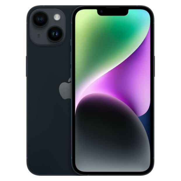 Мобильный телефон Apple iPhone 14 128Gb (Midnight) (Grade A+) 89% Б/У