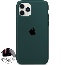 Силикон Original Round Case Apple iPhone 11 Pro (69) Atrovirens