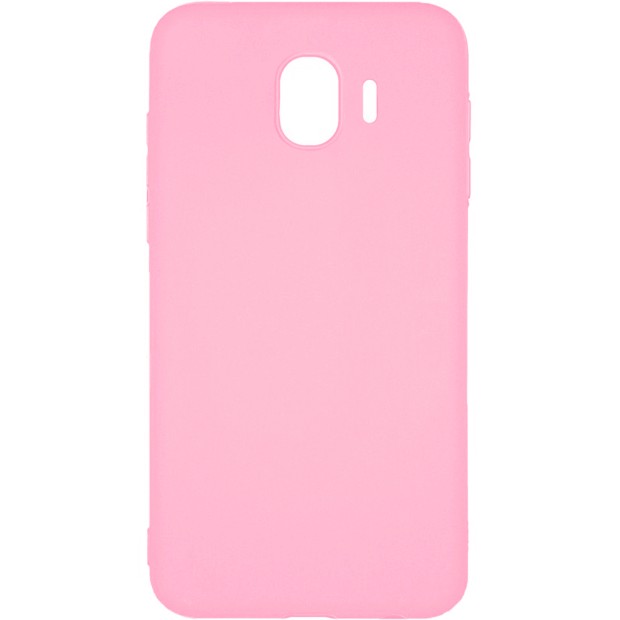 Силиконовый чехол Multicolor Samsung J4 (2018) J400 (розовый)