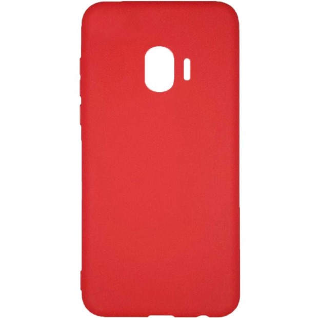 Силиконовый чехол Multicolor Samsung J4 (2018) J400 (красный)