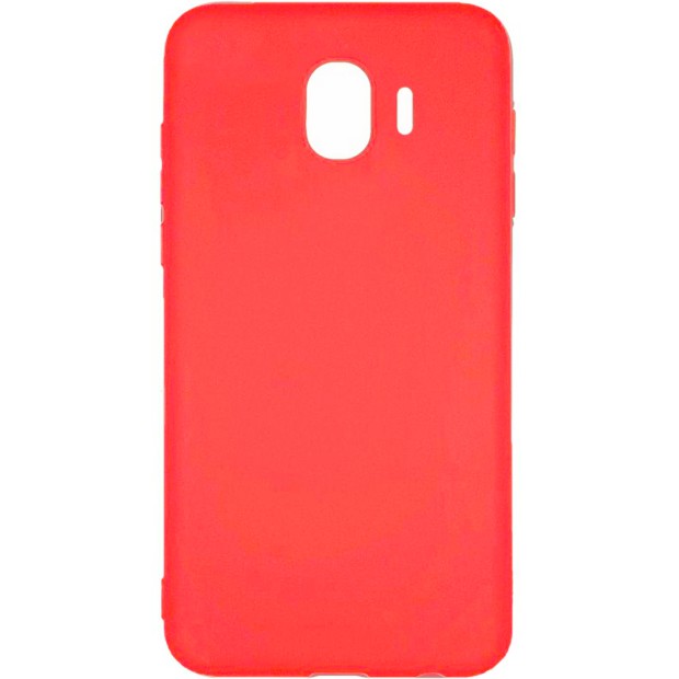 Силиконовый чехол Multicolor Samsung J4 (2018) J400 (красный)
