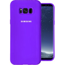 Силиконовый чехол Original Case Samsung Galaxy S8 (Фиолетовый)