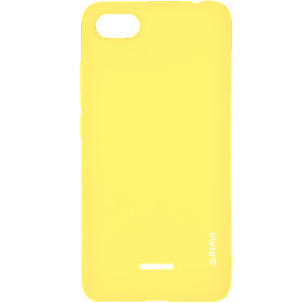 Силиконовый чехол iNavi Color Xiaomi Redmi 6A (желтый)