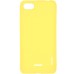 Силиконовый чехол iNavi Color Xiaomi Redmi 6A (желтый)