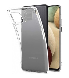 Силикон WS Samsung Galaxy A12/M12 (Прозрачный)