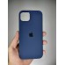 Силикон Original Round Case Apple iPhone 15 Plus (32) Deep Navy