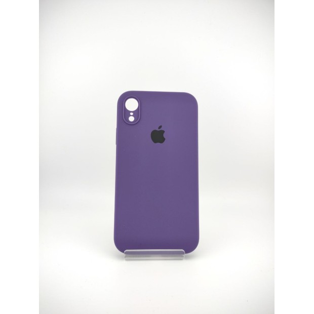 Силикон Original Square RoundCam Case Apple iPhone XR (87) Amethyst