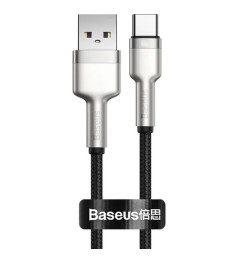 USB-кабель Baseus Cafule Metal Data 66W (0.25m) (Type-C) (Чёрный) CAKF000001