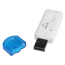 USB Bluetooth Ресивер USB 2.0 Car Audio + Microphone (Белый)