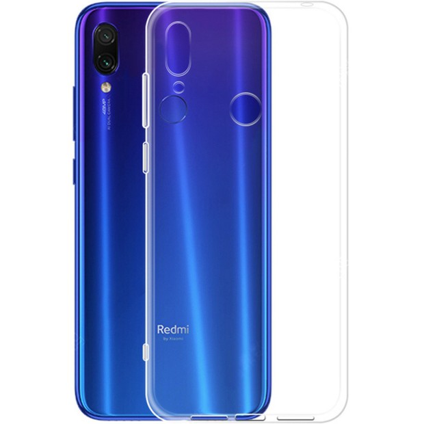 Силиконовый чехол Slim Case Xiaomi Redmi Note 7 (Прозрачный)