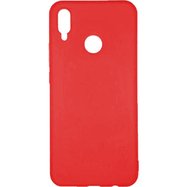 Силиконовый чехол Multicolor Huawei P Smart Plus (красный)