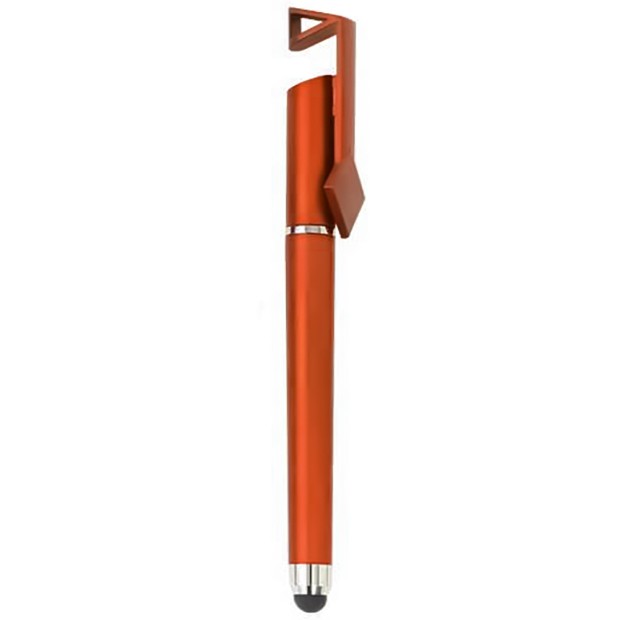 Ручка - стилус с подставкой для телефона Holder (Оранжевый)