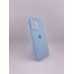 Силикон Original RoundCam Case Apple iPhone 15 Pro (53) Sky Blue