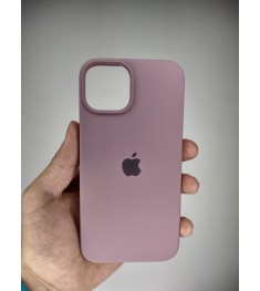 Силикон Original Round Case Apple iPhone 14 (01) Bilberry