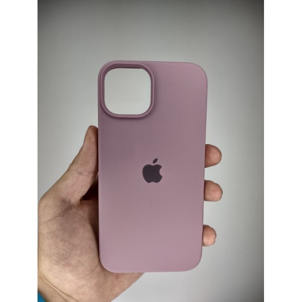 Силикон Original Round Case Apple iPhone 14 (01) Bilberry