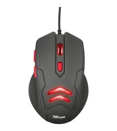 мышь проводная USB Mouse Trust Ziva Gaming (Черный)