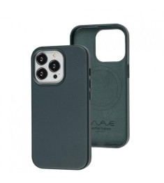Чехол WAVE Premium Leather Edition Case with MagSafe iPhone 14 Pro (Forest Green..