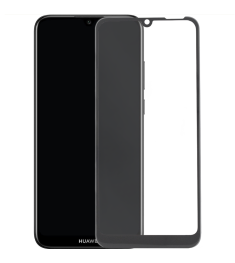 Матовое защитное стекло для Huawei Y6 (2019) (без отпечатков) Black
