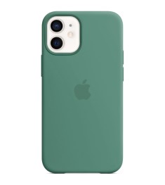 Силикон Original Case Apple iPhone 12 Mini (55) Blackish Green