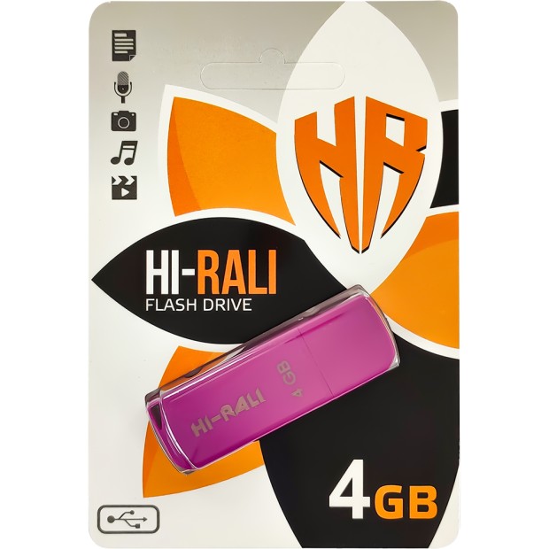 USB флеш-накопитель Hi-Rali Taga Series 4Gb