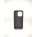 Чехол Leather Polo Knight Apple iPhone 15 Pro (Black)