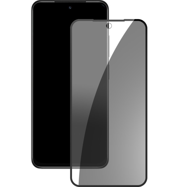 Защитное стекло антишпион для Xiaomi Redmi Note 11 5G Black