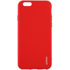 Силиконовый чехол iNavi Color Apple iPhone 7 / 8 (красный)