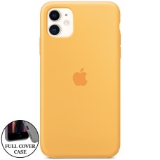 Силикон Original Round Case Apple iPhone 11 Mustard