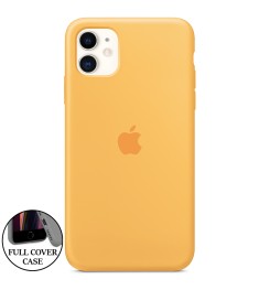 Силикон Original Round Case Apple iPhone 11 Mustard