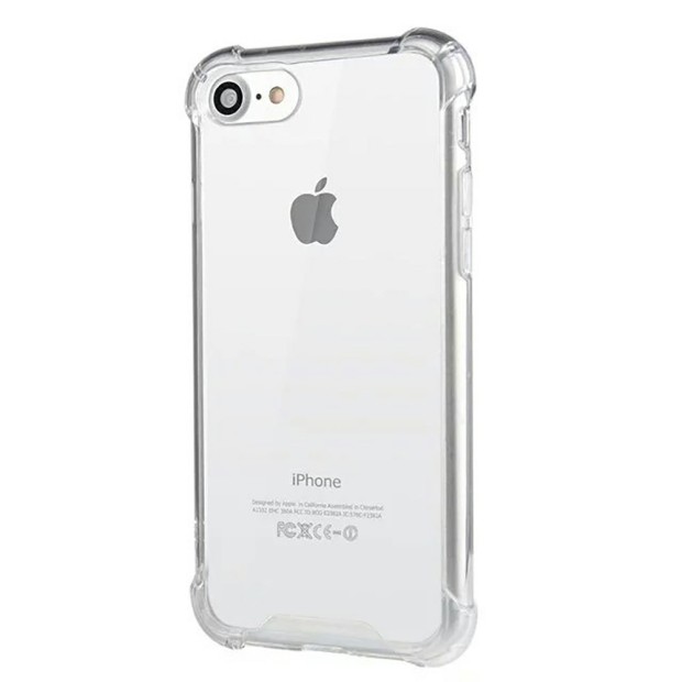 Силиконовый чехол 6D Apple iPhone 6 / 6s (Прозрачный)