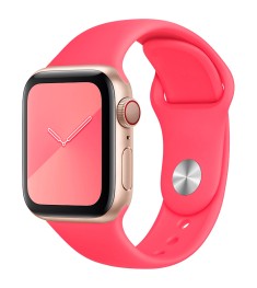 Ремешок Apple Watch Silicone 38 / 40mm (31) Barbie Pink