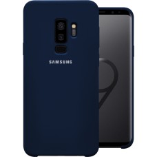 Силиконовый чехол Original Case (HQ) Samsung Galaxy S9 Plus (Тёмно-синий)