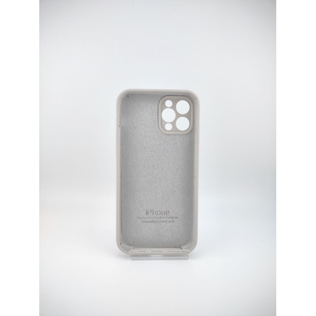 Силикон Original RoundCam Case Apple iPhone 12 Pro (16) Stone