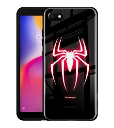Накладка Luminous Glass Case Xiaomi Redmi 6A (Spider-Man)