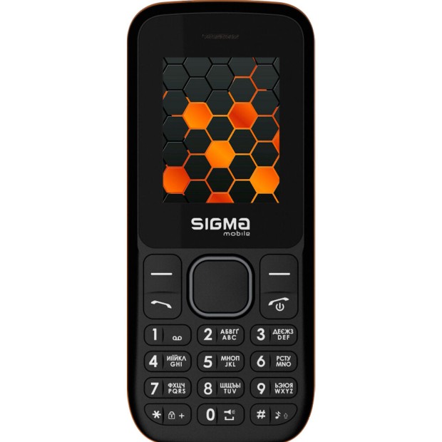 Мобільний телефон Sigma X-style 17 Update (Black-orange)