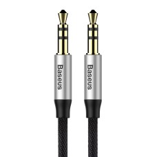 Кабель AUX Baseus Yiven Audio Cable M30 (3.5mm to 3.5mm) (1.5m) (Чёрный) CAM30-CS1