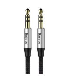 Кабель AUX Baseus Yiven Audio Cable M30 (3.5mm to 3.5mm) (1.5m) (Чёрный) CAM30-C..
