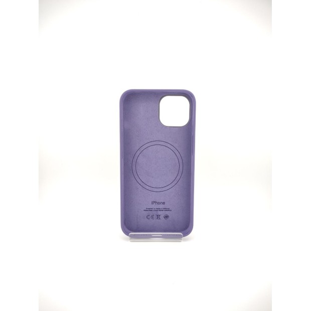 Чехол Silicone Case with MagSafe Apple iPhone 14 (Iris)