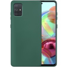 Силикон Original 360 Case Samsung Galaxy A71 (Тёмно-зелёный)
