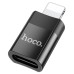 Переходник Hoco UA17 (Type-C - Lightning) (Чёрный) Переходник Hoco UA17 (Type-C - Lightning) (Чёрный)