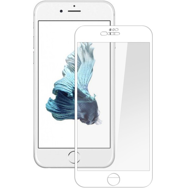 Стекло 5D Japan HD Apple iPhone 6 Plus / 6s Plus White