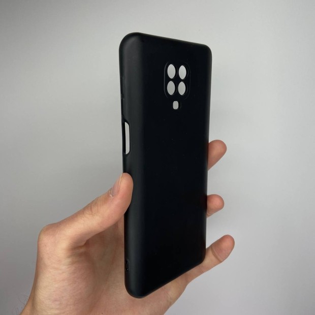 Силикон Original 360 ShutCam Case Xiaomi Redmi Note 9S / Note 9 Pro (Чёрный)
